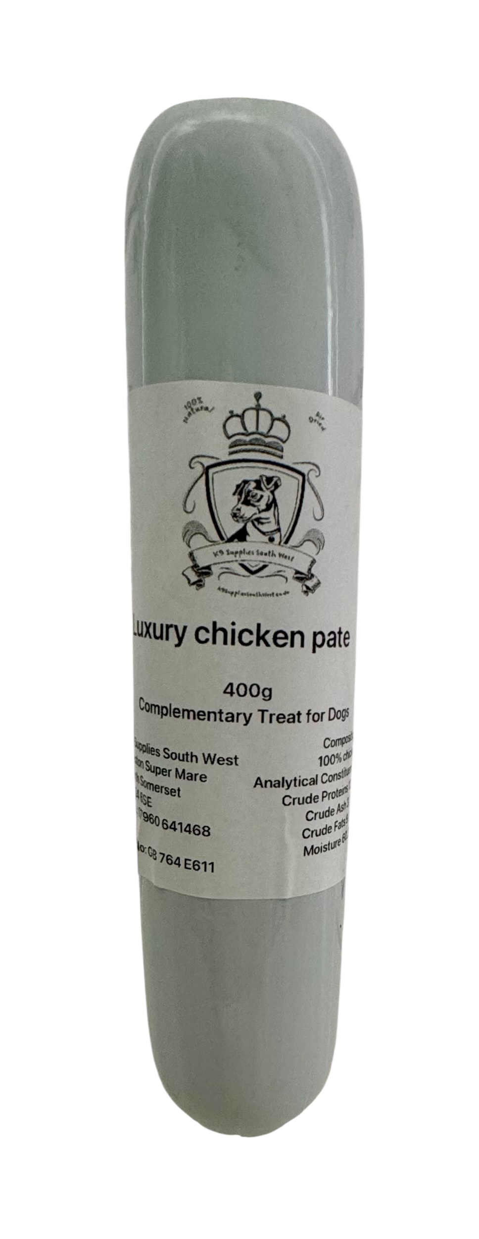 Luxury Chicken Pâté – Soft, Natural Training Treat