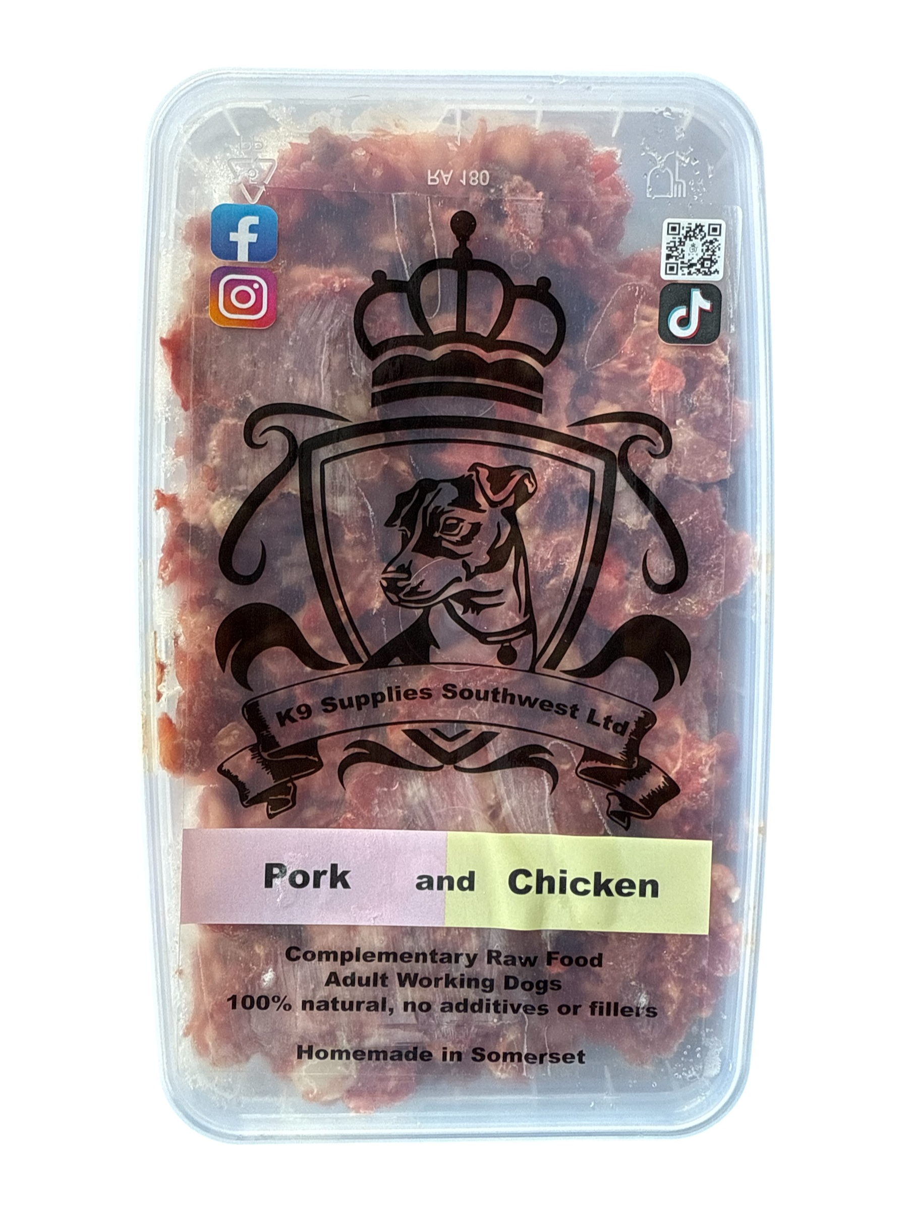 Raw Minced Pork with Chicken