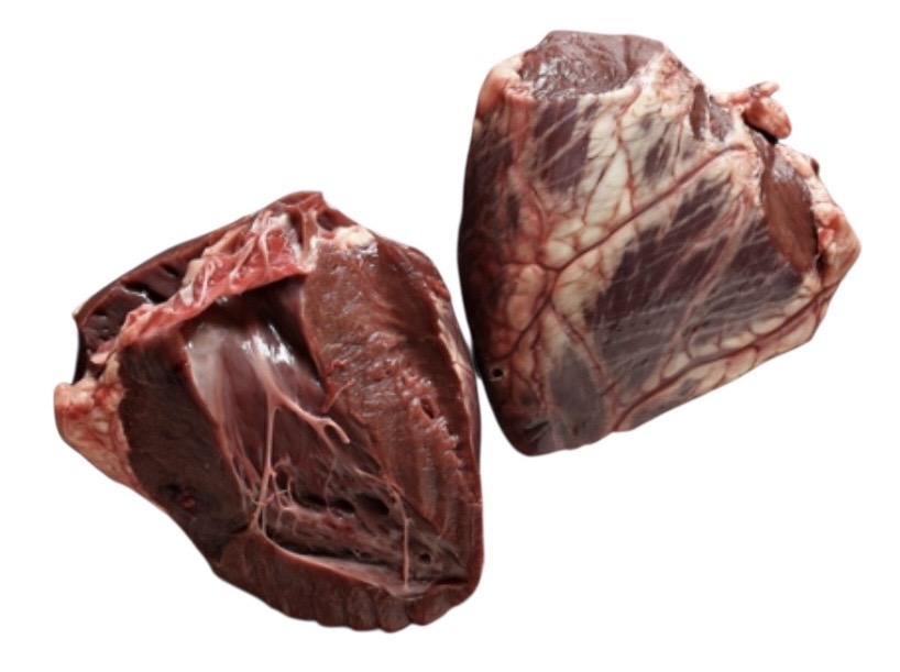 Frozen Raw Lamb Hearts
