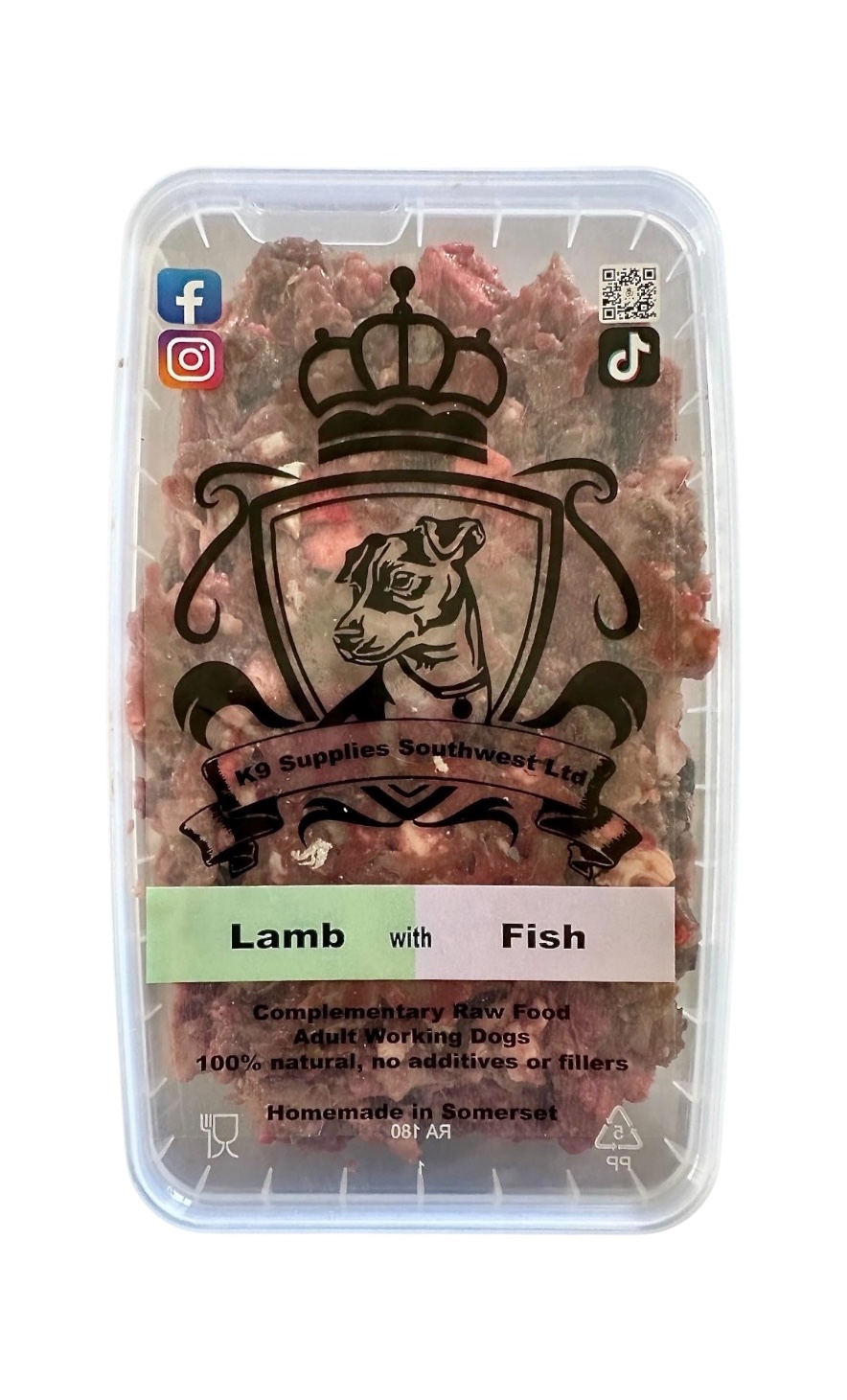 Raw Minced Lamb with Fish