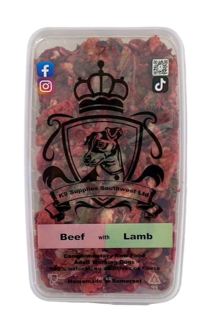 Raw Minced Beef and Lamb
