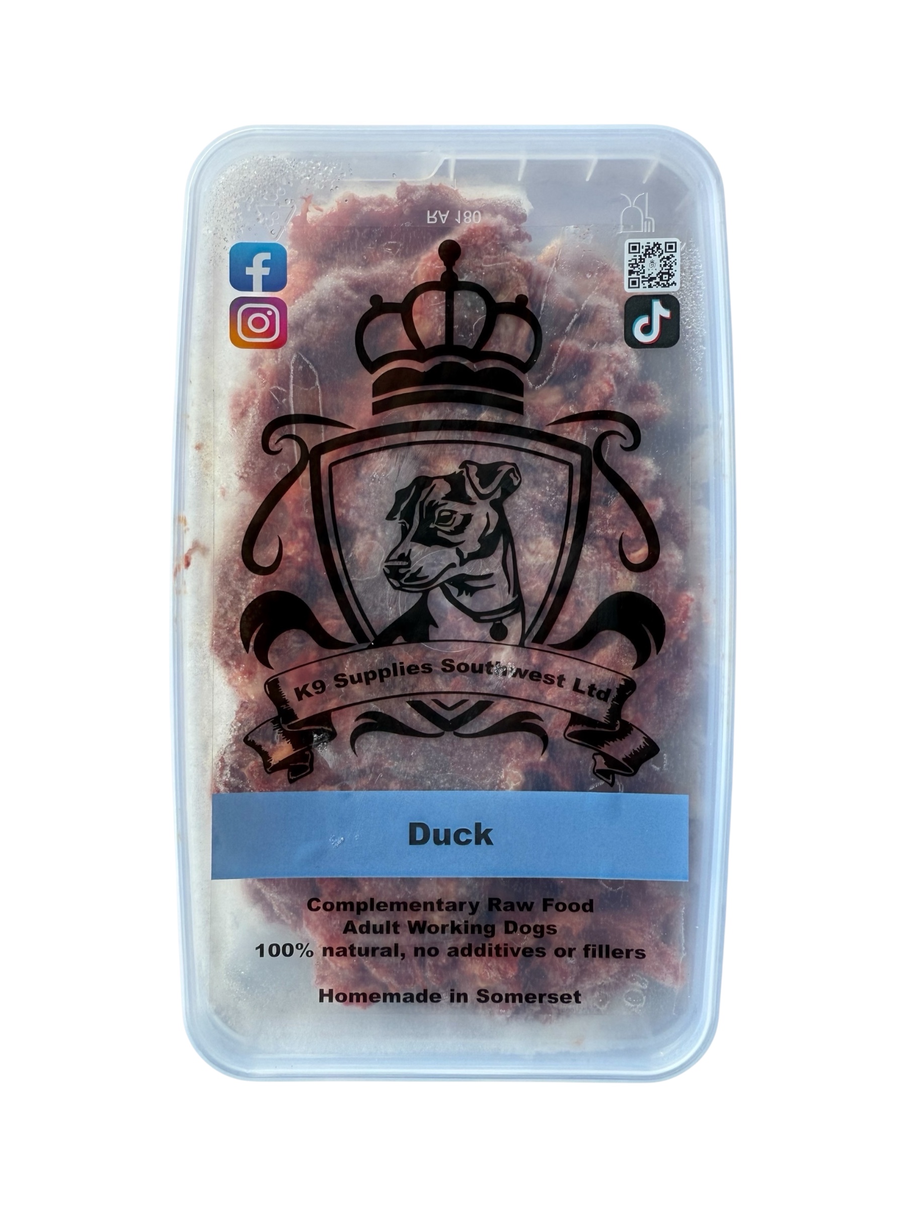 Raw Minced Duck