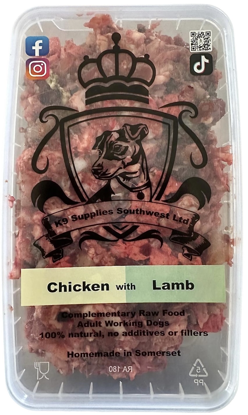 Raw Minced Chicken and Lamb